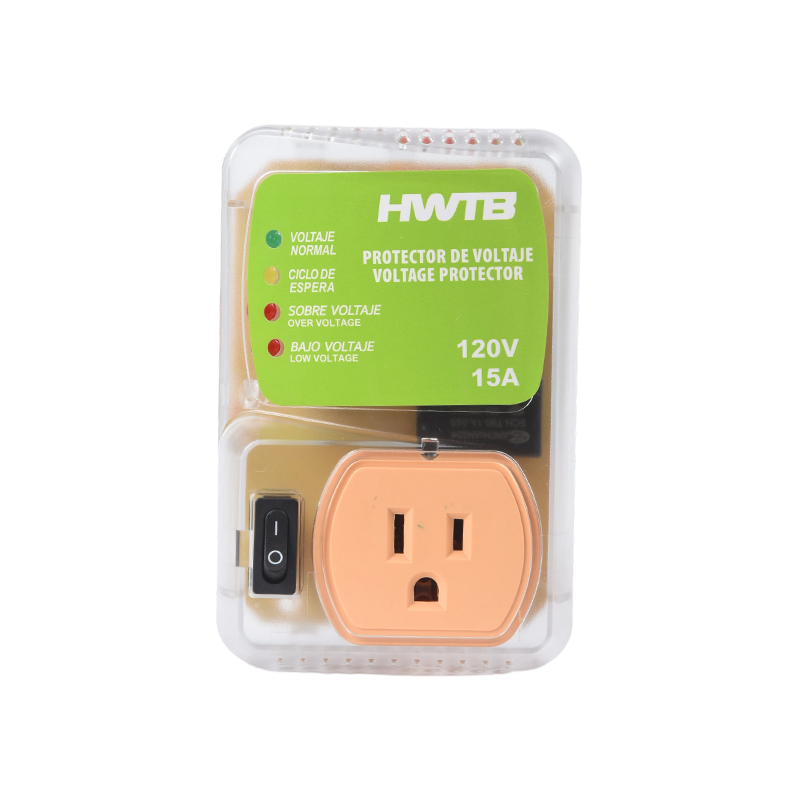 HWTB-V001-US 120V 15A Protetor de tensão ajustável para condicionadores de ar
