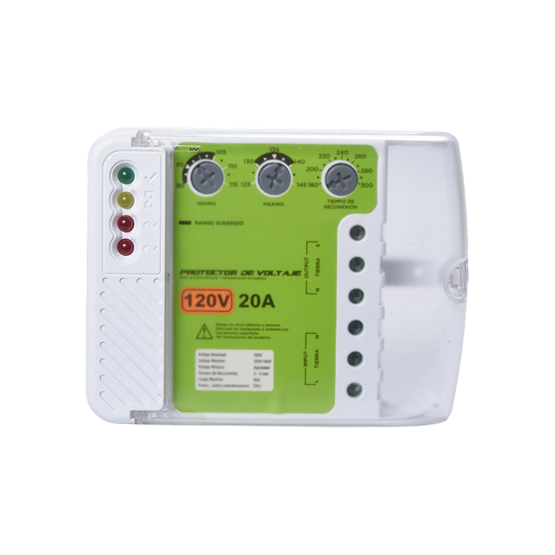 HWTB-V003D-US 110V 30A Protetor de tensão ajustável dos EUA para ar condicionado