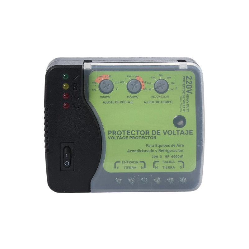 HWTB-V004-CE 230V 30A Protetor de tensão ajustável dos EUA para condicionadores de ar