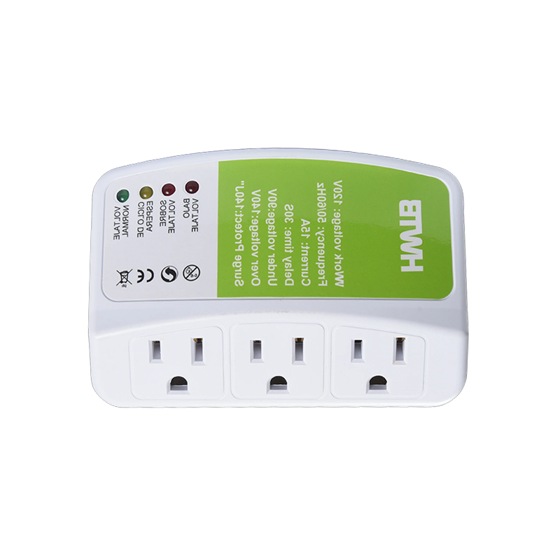 HWTB-V005120V-US 15A Proteção automática contra surtos de tensão com múltiplas saídas